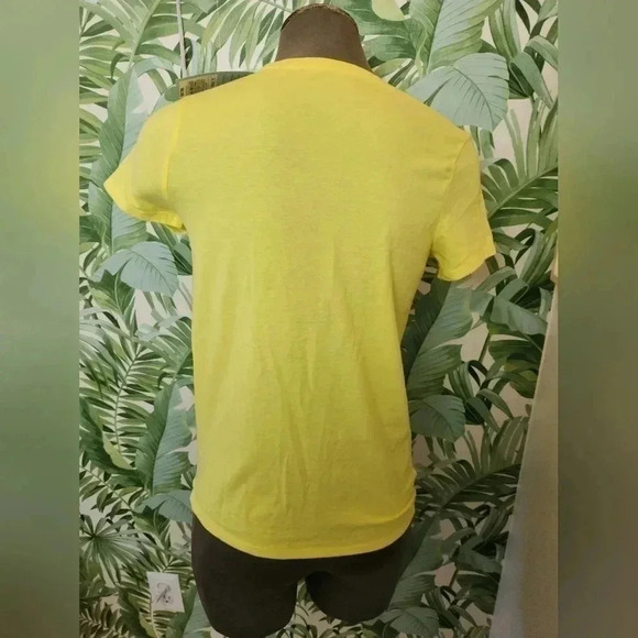 Girls Cat & Jack Yellow Birthday All Day Birthday Girl Cotton T-shirt - Picture 2 of 2